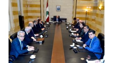 الوزير مرقص عن الاجتماع الوزاري بالسرايا برئاسة سلام: تأكيد الالتزام بتوجيهات وحدة الكوارث والجيش حفاظا على سلامة النازحين