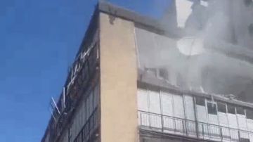 بالفيديو: أضرار بعد سقوط شظايا