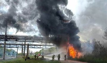 عطل تقني يتسبب بانفجار ضخم داخل مصنع كيميائيات روسي