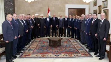 الرئيس عون يؤكد أمام وفد منتدى بيروت: الوضع الأمني ممسوك ولن أسمح بالفتنة الداخلية