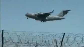 وصول طائرة عسكرية أميركية الى قاعدة نورخان العسكرية في روالبندي بباكستان