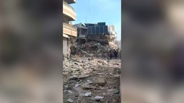 بالفيديو: دمار هائل في حبوش بالفيديو: دمار هائل في حبوش