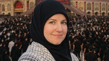 ارتقاء الشابة شيماء غازي عطية من قانا