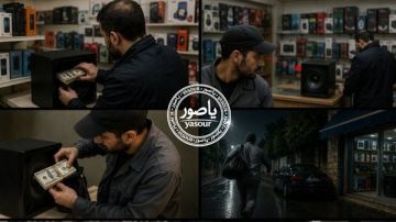 عامل سوري اكتشف المخبأ السري لاموال رب عمله ... سرق 100 الف دولار وفر الى سوريا !