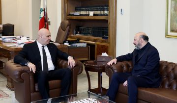 موفد جعجع عند عون: نشجعه على اللقاء مع ترامب