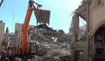 رئيس البرلمان الإيراني يعلق على تدمير إسرائيل كنيسا يهوديا تاريخيا في قلب طهران