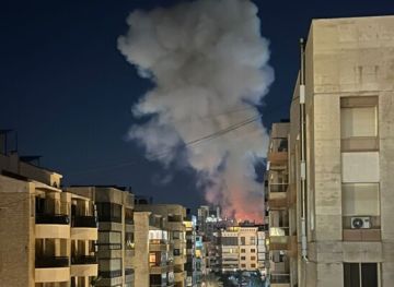 غارة إسرائيلية عنيفة استهدفت منطقة الجناح في بيروت