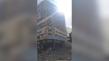 بالفيديو: الدمار بعد الغارة بالفيديو: الدمار بعد الغارة