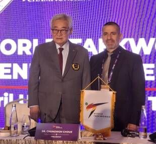 ايلي ايليا في عمومية الاتحاد الدولي للتايكواندو