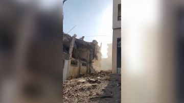 بالفيديو: دمار هائل في كفرجوز