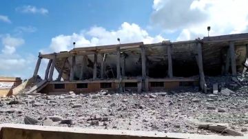 بالفيديو: تدمير حسينية بالفيديو: تدمير حسينية