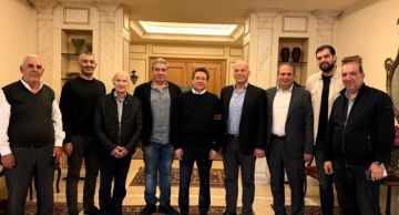 كنعان استقبل وفدا من بلدية المتين ومشيخا وبحث معه ملفات إنمائية