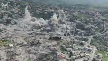 بالفيديو: تفجير قرى جنوبية بالفيديو: تفجير قرى جنوبية