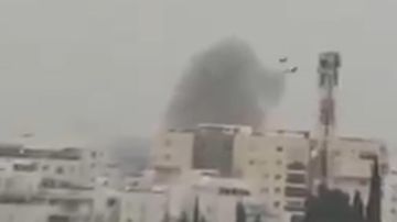 بالفيديو: سقوط شظايا صاروخية في نهاريا