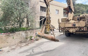 الجيش: تفكيك قنبلة طيران غير منفجرة في بلدة تبنين بنت جبيل