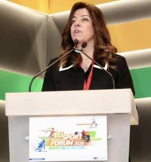 كلمة لبايراقداريان امام Europe Sports Forum 2026