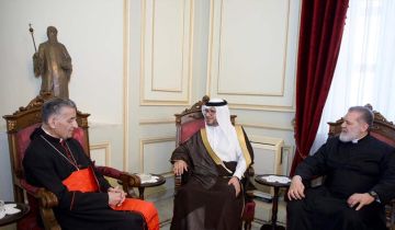 السفير السعودي زار الراعي وعودة: المرحلة الراهنة تحتاج لدعم الرئاسات الدستورية في مقاربتها للتحديات