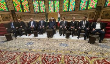 المفتي دريان استقبل وفد اللقاء الديموقراطي وتسلم مقترح التيار الوطني الحر لحماية لبنان