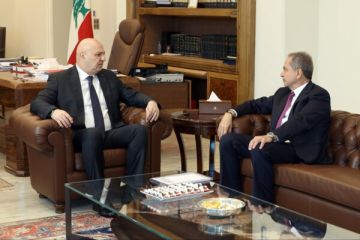 الرئيس عون عرض مع وزير الطاقة المناقشات الجارية بشأن الربط الكهربائي واستيراد الغاز