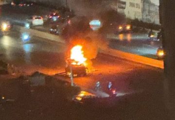 مسيرة إسرائيلية استهدفت بأكثر من صاروخ سيارة على أوتوستراد خلدة