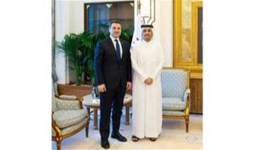 نديم الجميل التقى في الدوحة رئيس وزراء قطر