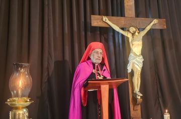 البطريرك ميناسيان ترأس رتبة جناز المسيح: نضع أمامك وطننا لبنان المتألم البطريرك ميناسيان ترأس رتبة جناز المسيح: نضع أمامك وطننا لبنان المتألم