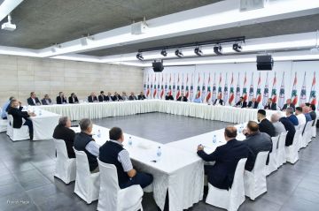 جعجع التقى وفدا من بلديات القرى الجنوبية الحدودية