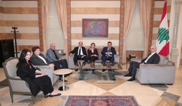 الحجار بحث مع النائبين الصمد والبعريني وهيئة الإشراف على الانتخابات الأوضاع العامة