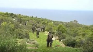 فيديو نشره الجيش الإسرائيلي للتوغل جنوبا