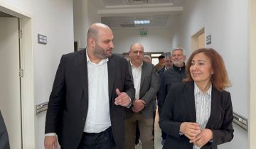 ناصر الدين من صيدا: التغطية الصحية للنازحين مستمرة ودعم المستشفيات أولوية