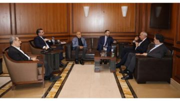 تيمور جنبلاط التقى البزري ومنيمنة وخلف: متمسكون بالطائف