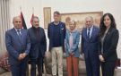 ممثل الرئيس الفلسطيني وسفير فلسطين يستقبلان المفوض العام بالإنابة للأونروا ومديرة شؤونها في لبنان