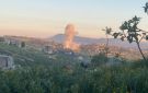 بالصورة: غارة إسرائيلية على بلدة رشاف - قضاء بنت جبيل
