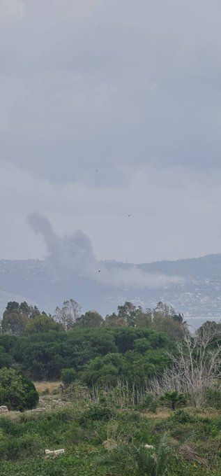 غارة معادية استهدفت بلدة المنصوري غارة معادية استهدفت بلدة المنصوري