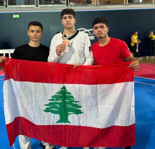 برونزية للبناني شربل رعد في تايكواندو لوكسمبورغ