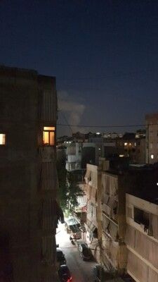 معلومات اولية عن غارة على الضاحية الجنوبية معلومات اولية عن غارة على الضاحية الجنوبية