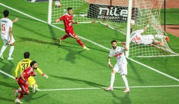 بنشرقي يقود الاهلي لاسقاط الزمالك 3-0 ويشعل المنافسة على لقب الدوري المصري..