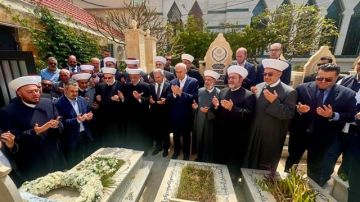 دريان زار ضريح الشهيد حسن خالد: لم يكن مجرد مرجع ديني بل كان بوصلة للأمان في أحلك الظروف