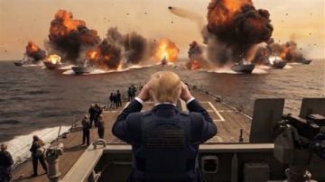 صورة لافتة لترامب... هل ستعود الحرب؟ صورة لافتة لترامب... هل ستعود الحرب؟