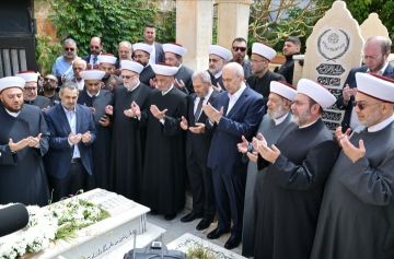مخزومي : يحيي ذكرى المفتي حسن خالد ويؤكد التمسك بنهج الاعتدال ووحدة لبنان