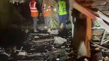 بالفيديو: دمار هائل بعد الضربة...