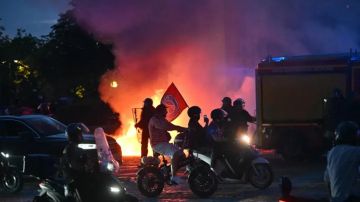شغب واعتقالات في باريس شغب واعتقالات في باريس