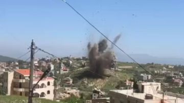 بالفيديو: لحظة الغارة على الريحان بالفيديو: لحظة الغارة على الريحان