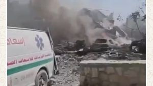 غارة معادية على بلدة ارزون غارة معادية على بلدة ارزون