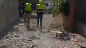 بالفيديو: دمار هائل بعد الغارة على دبعال