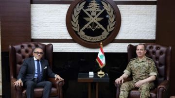 السفير المصري أكد للعماد هيكل دعم بلاده للجيش اللبناني السفير المصري أكد للعماد هيكل دعم بلاده للجيش اللبناني