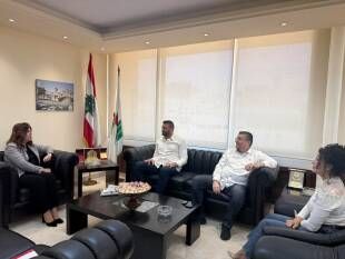 الوزيرة بايراقداريان استقبلت العنداري وبعينو