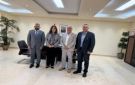 الوزيرة بايراقداريان استقبلت وفد اتحاد العاب القوى - lb