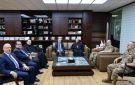 قائد الجيش استقبل فرنجية والصحناوي وموسى ومتروبوليت صيدا للروم الكاثوليك - lb