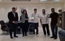 بايراقداريان استقبلت السائق البطل كريستوفر فغالي